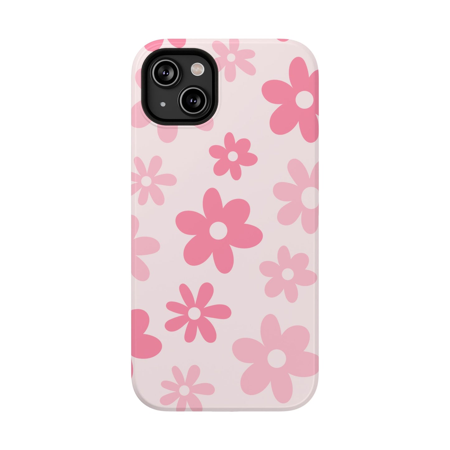 Pink Flower Power iPhone Case