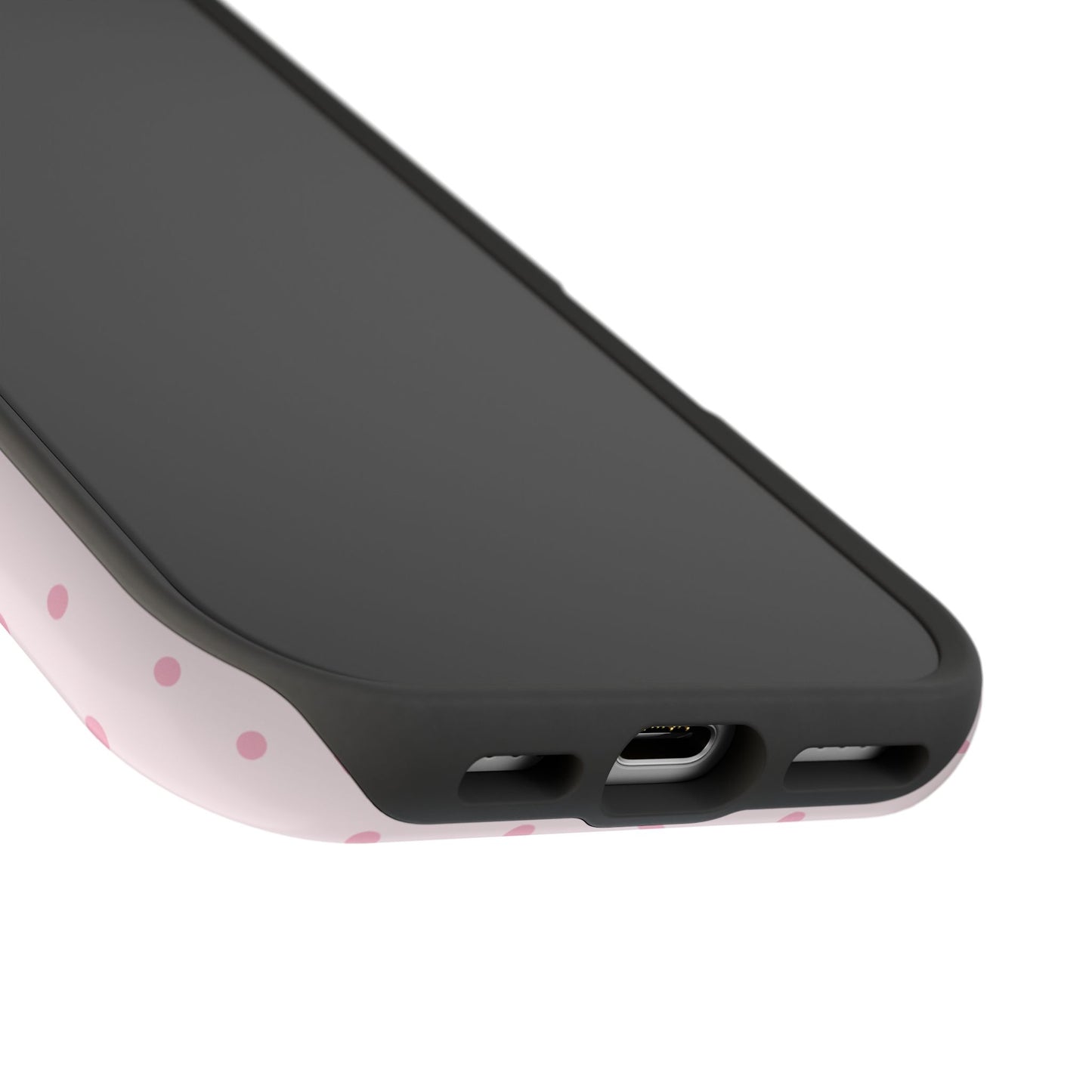 Pink Sprinkles Mini Dots iPhone Case