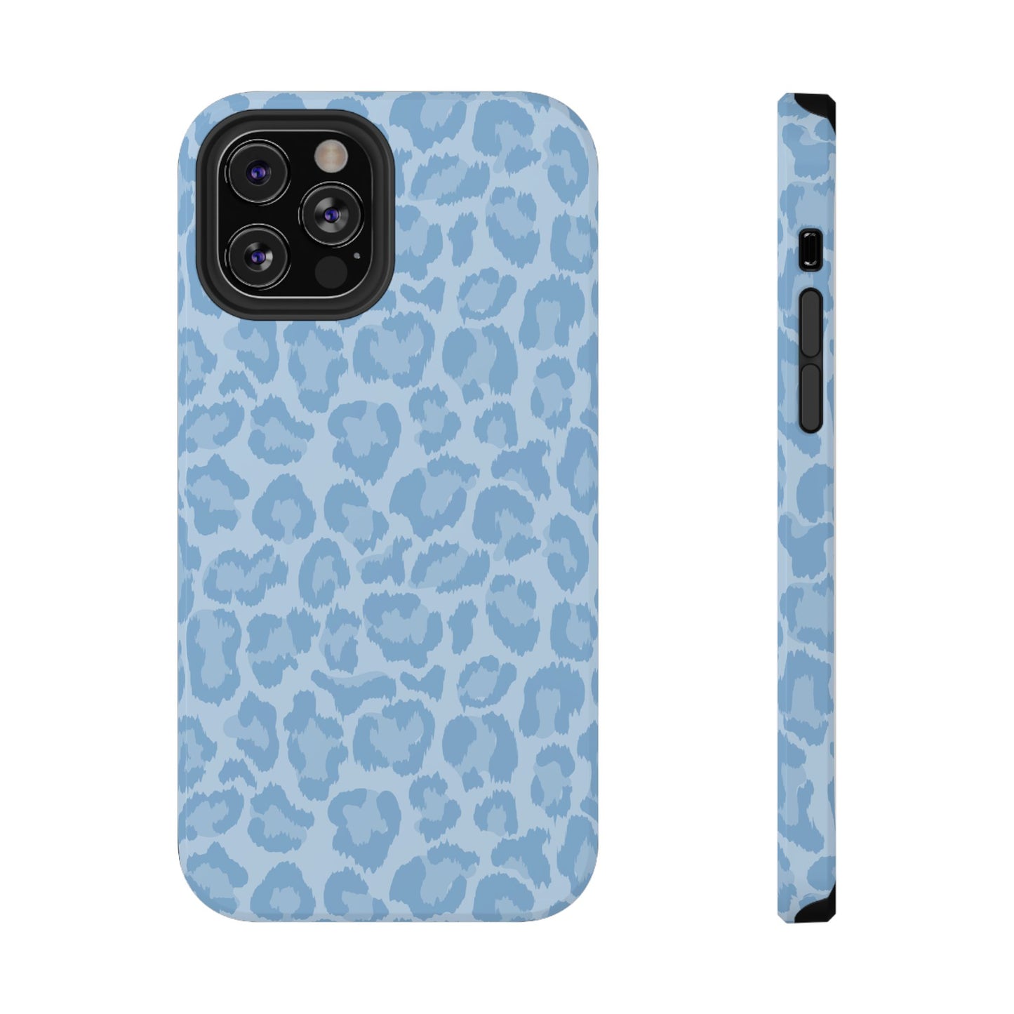 Blue Leopard iPhone Case