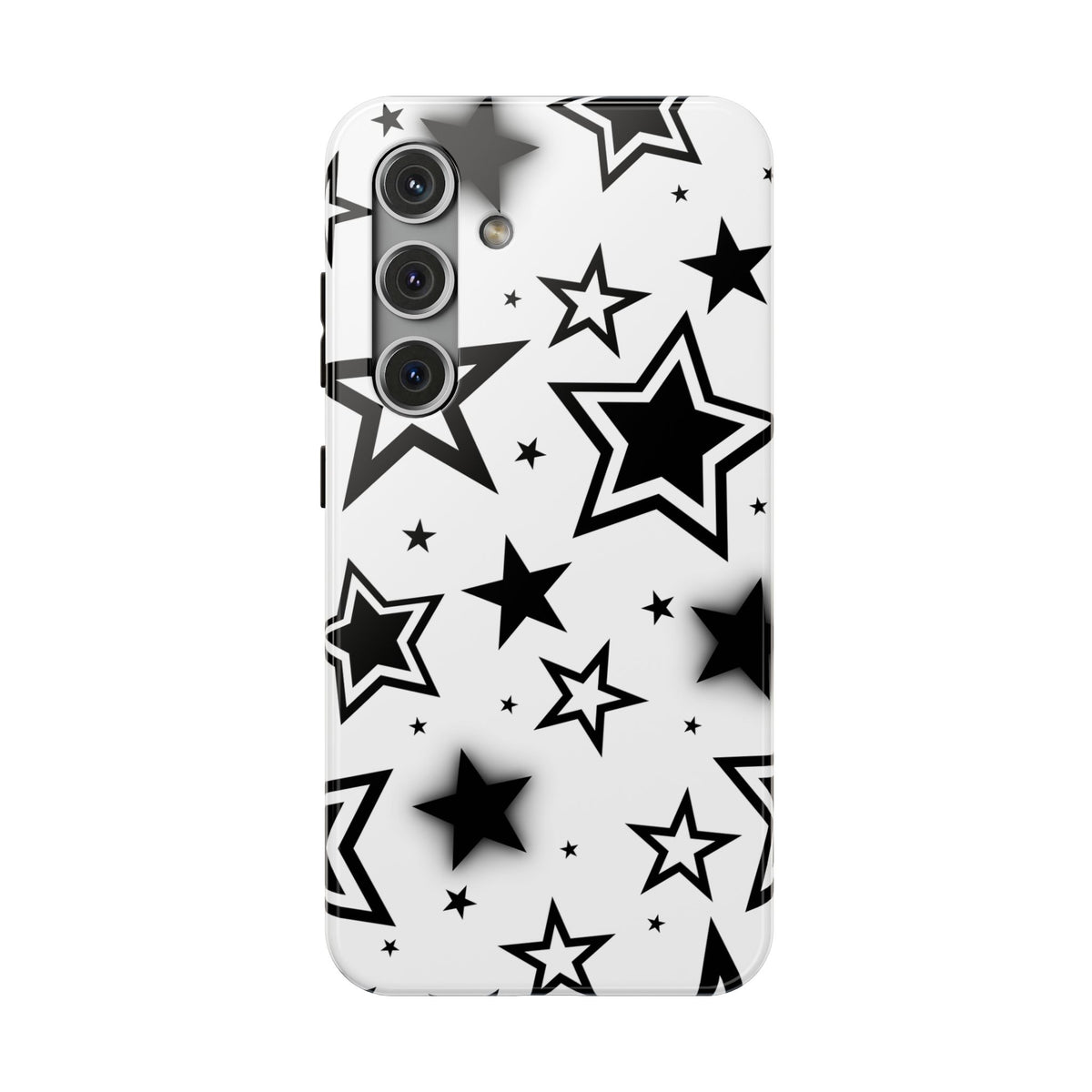 White Stardust Samsung Case