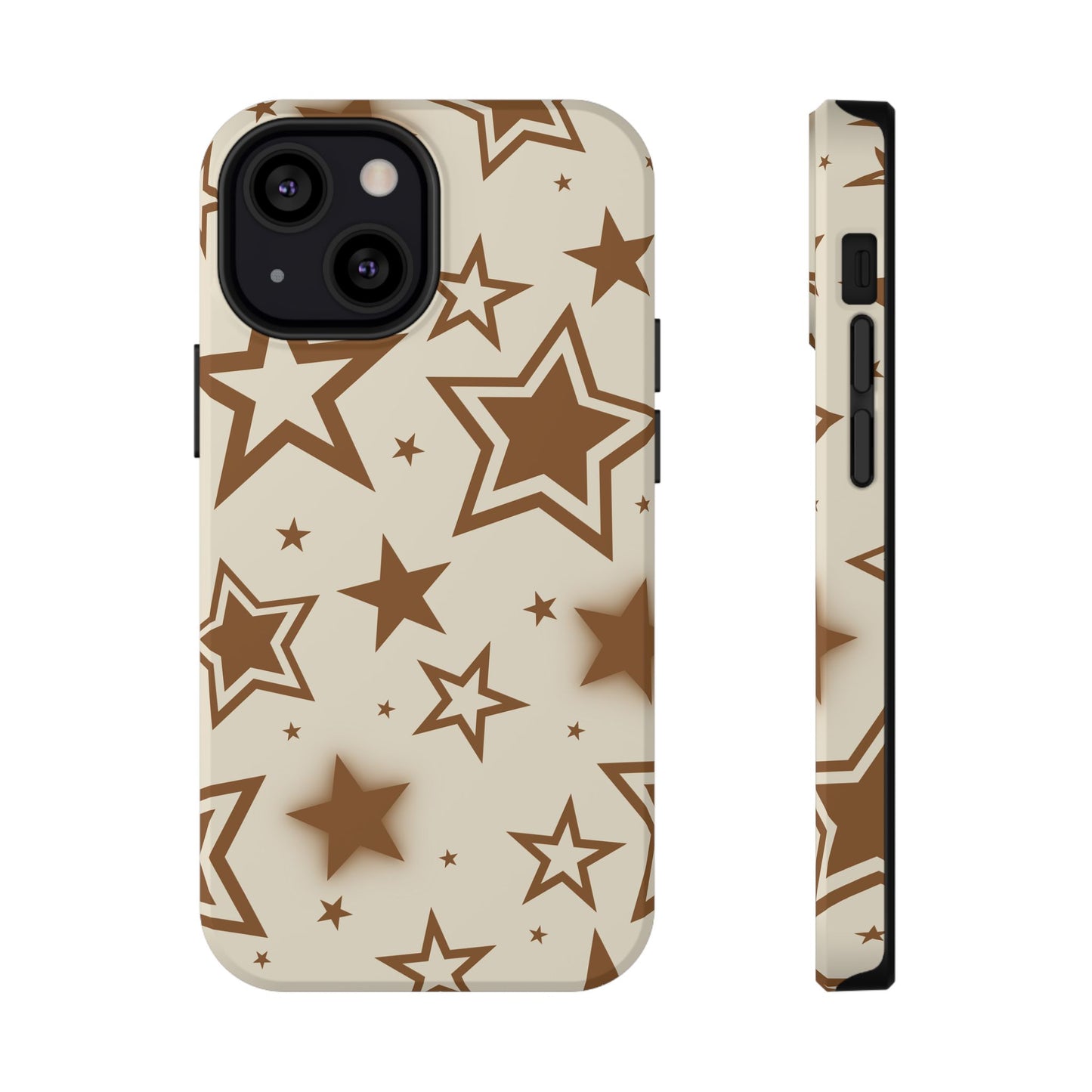 Brown Stardust iPhone Case