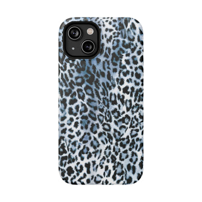 Sapphire Leopard iPhone Case