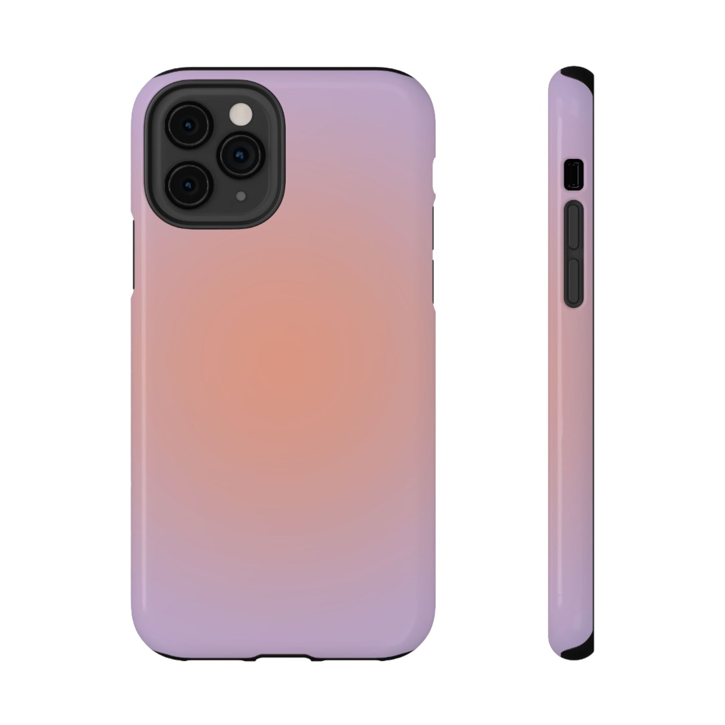 Orange & Purple Aura iPhone Case