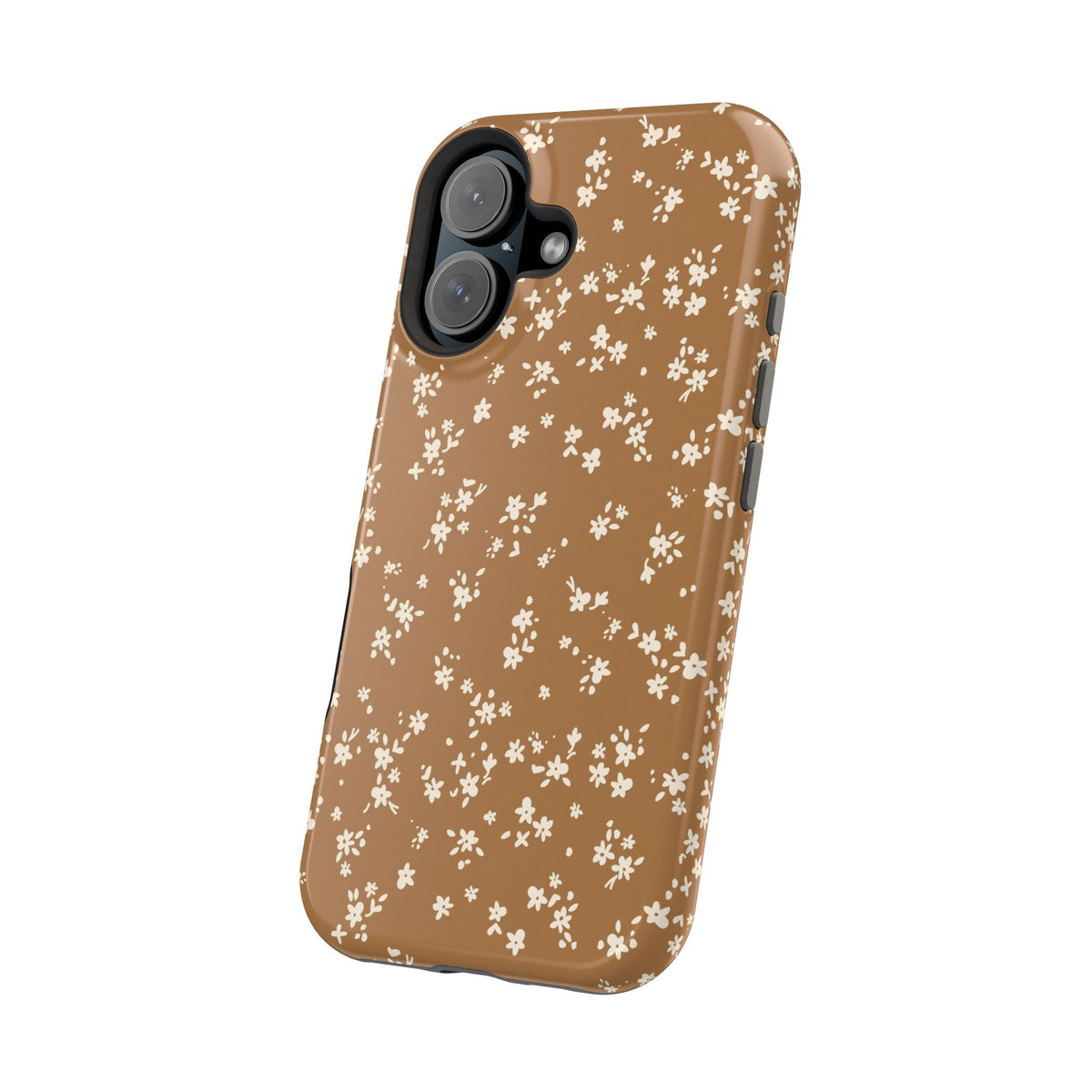 Toffee Ditsy Floral iPhone Case