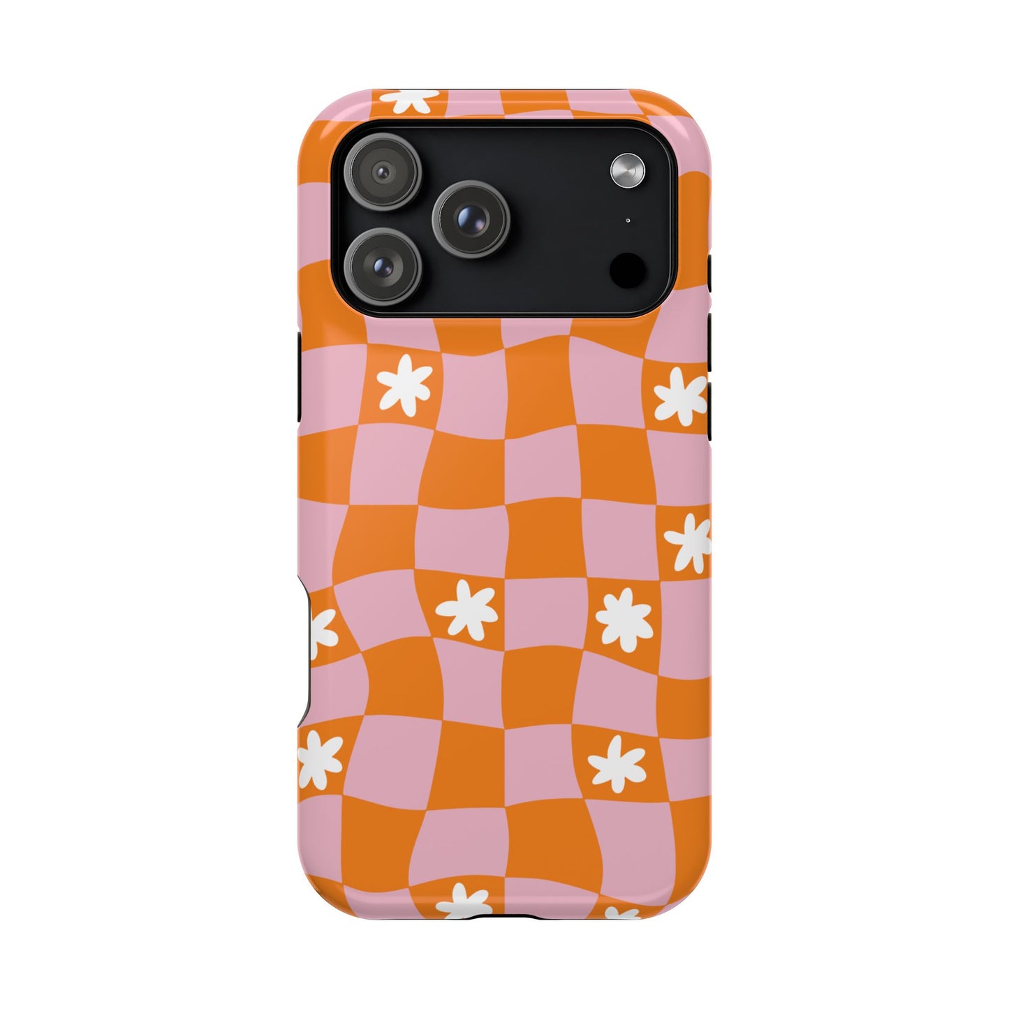 Groovy Check iPhone Case