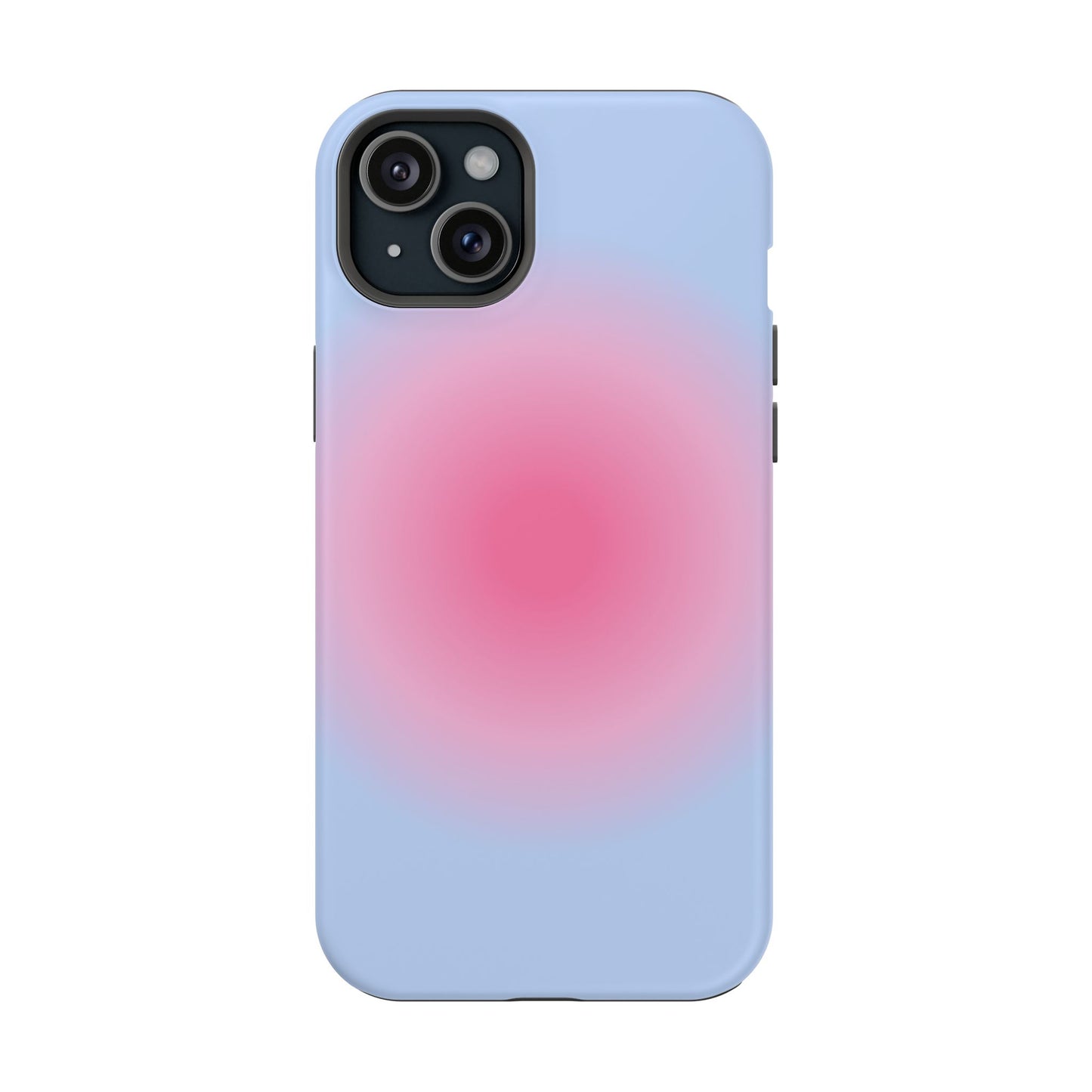 Pink & Blue Aura iPhone Case