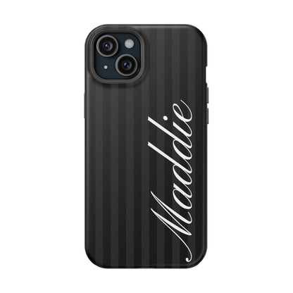 Custom Black Stripes iPhone Case