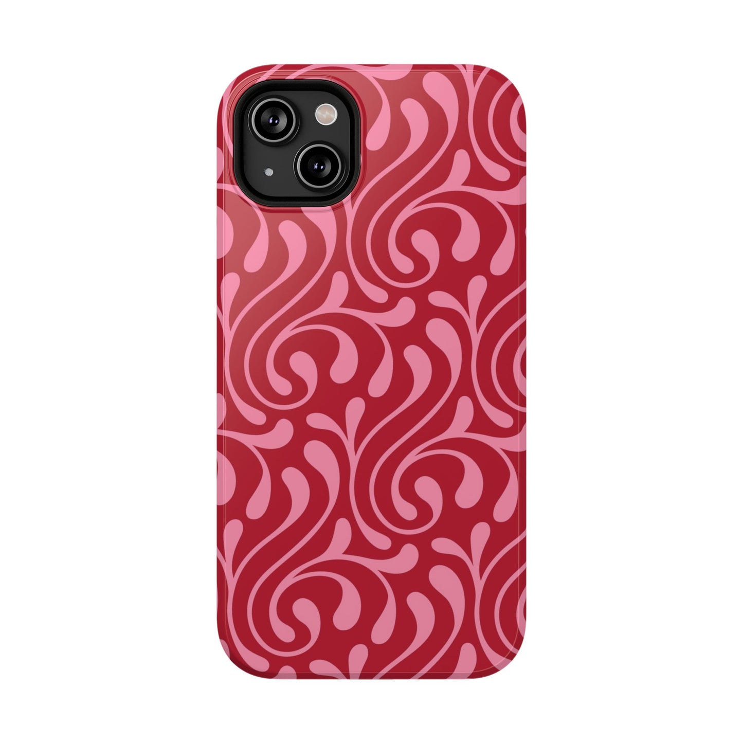 Cherry Paisley iPhone Case