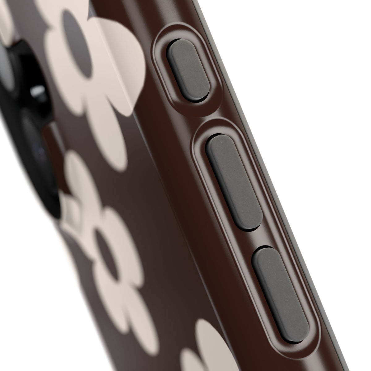 Cocoa Flowers iPhone Case