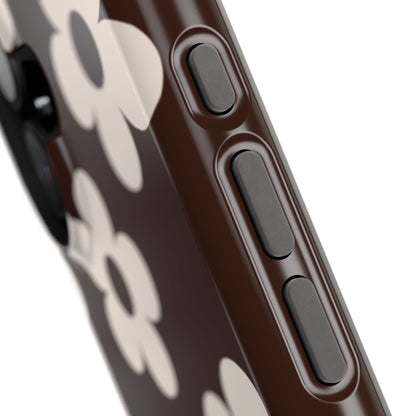 Cocoa Flowers iPhone Case