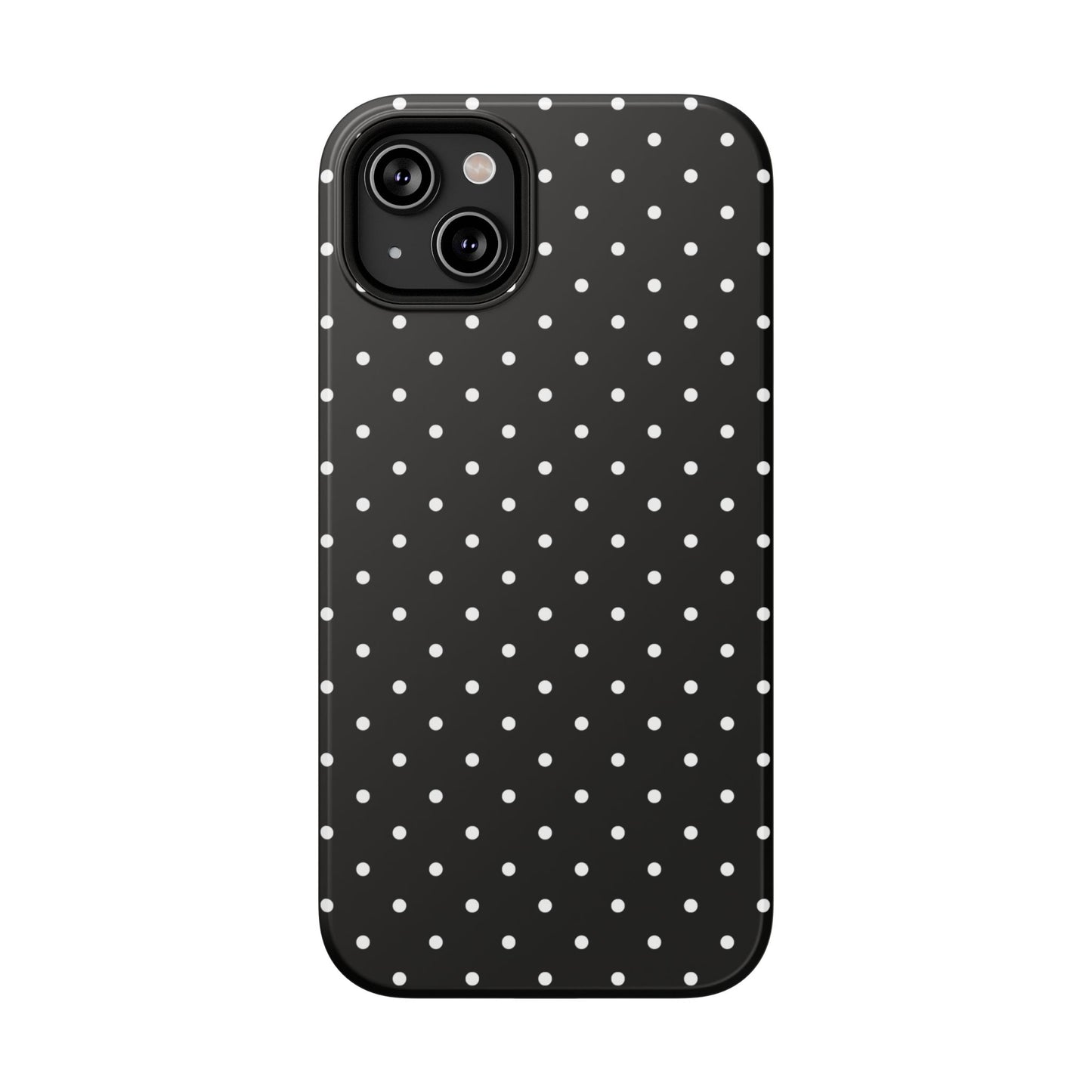 White Mini Dots iPhone Case