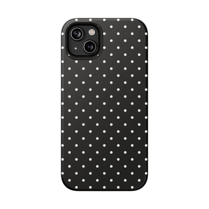 White Mini Dots iPhone Case