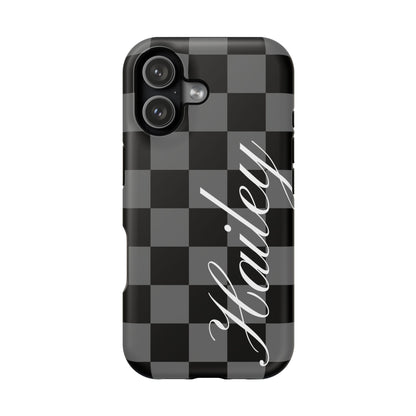 Custom Twilight Checkered iPhone Case