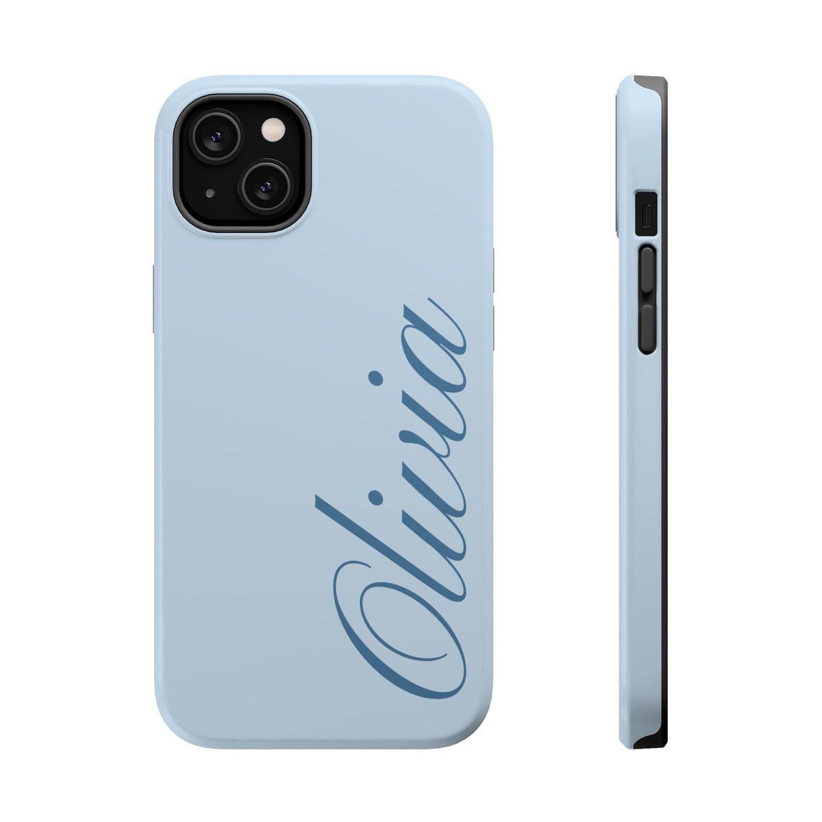 Custom Blue iPhone Case