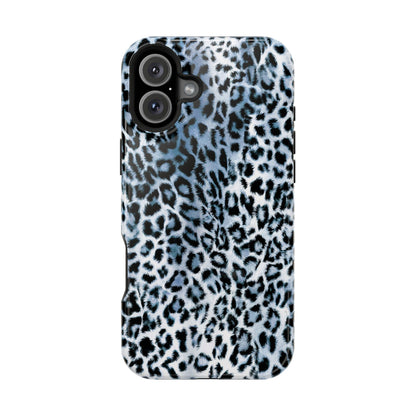 Sapphire Leopard iPhone Case
