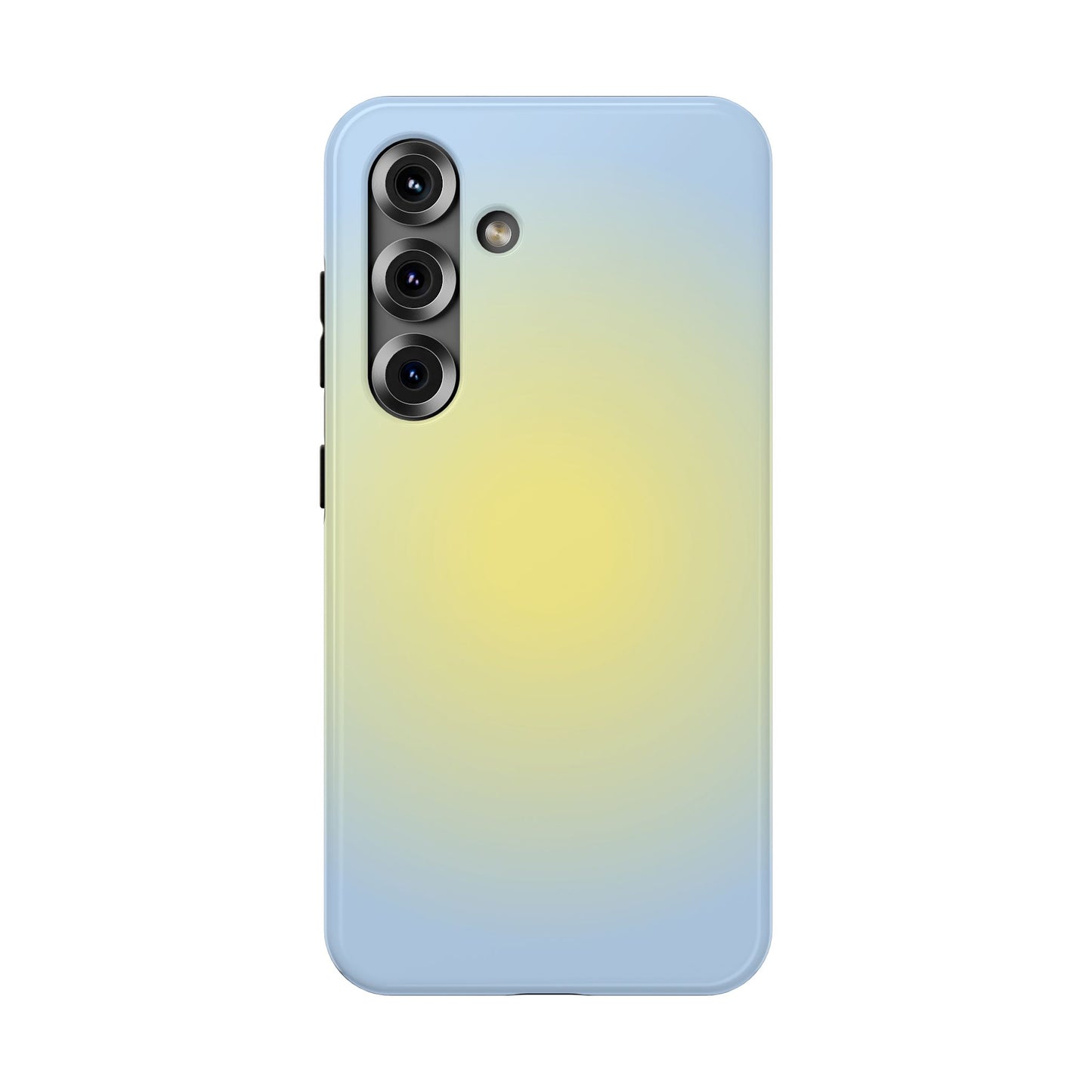 Yellow & Blue Aura Samsung Case
