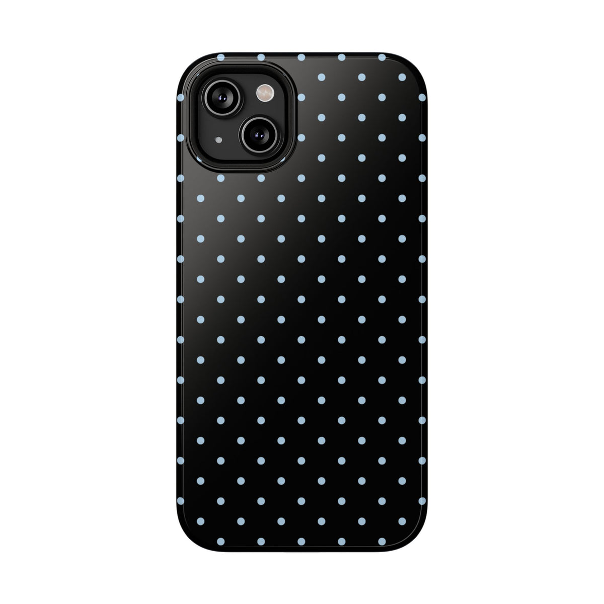 Blue Velvet Mini Dots iPhone Case