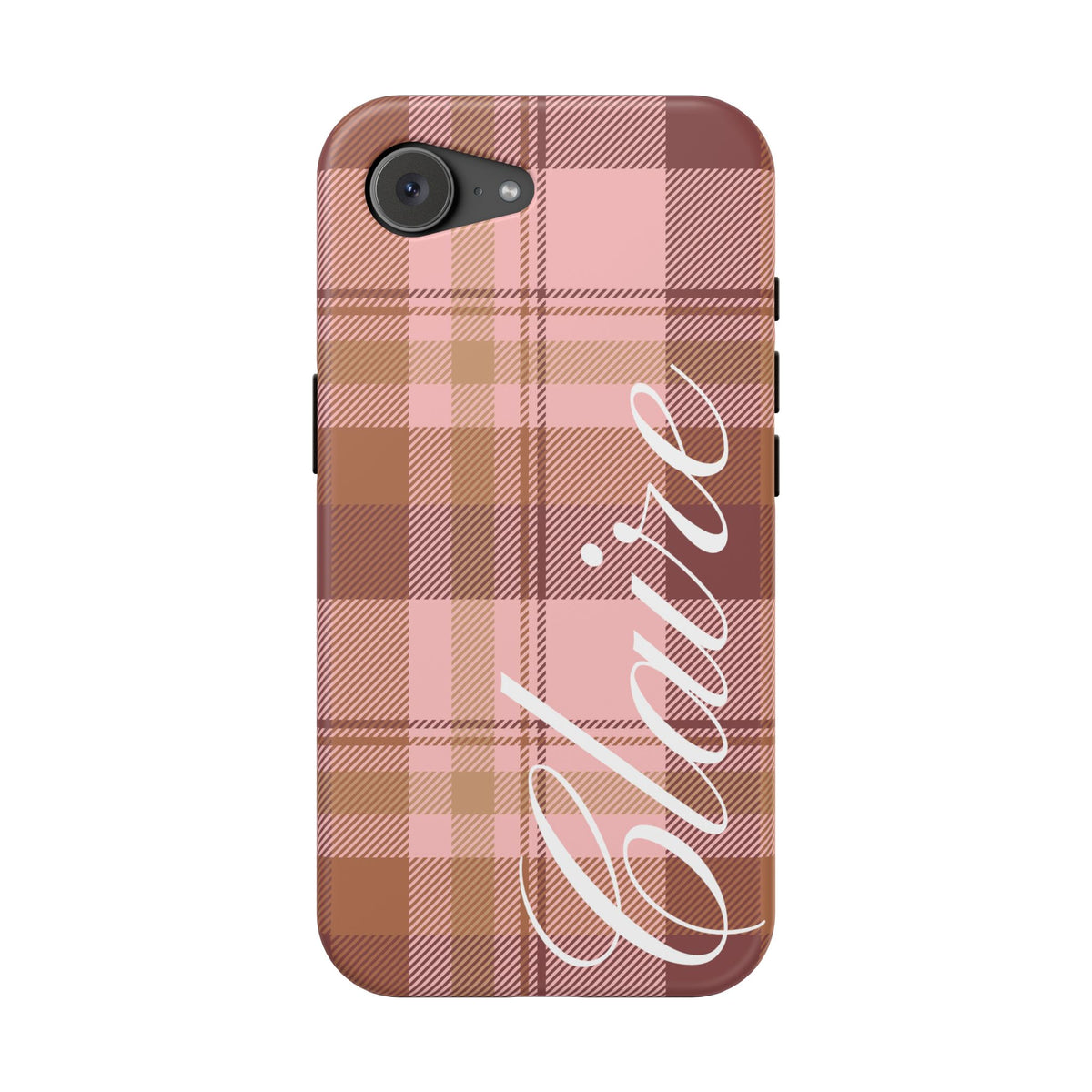 Custom Honey Plaid iPhone Case