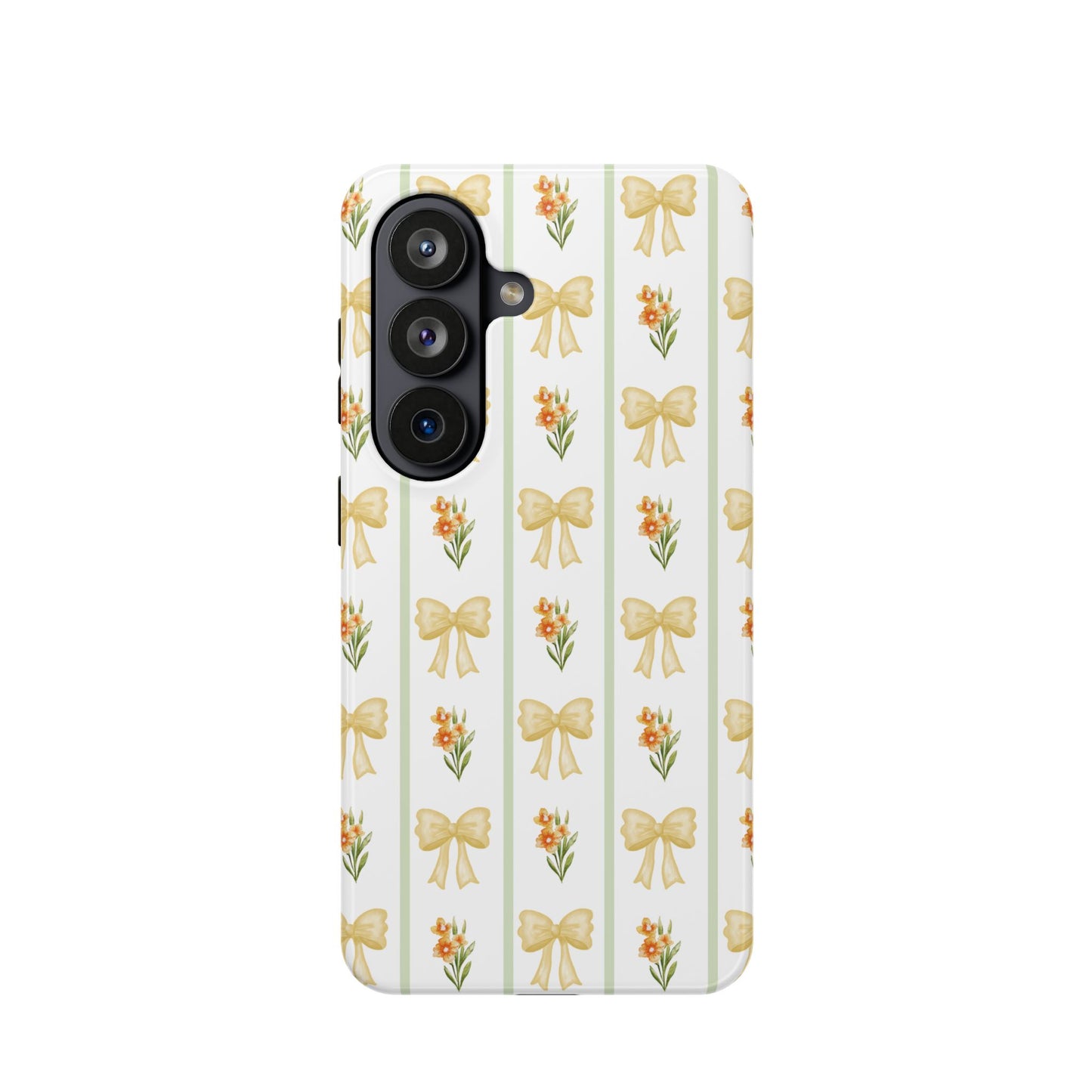 Yellow Bows Samsung Case