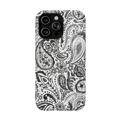Ink Paisley iPhone Case
