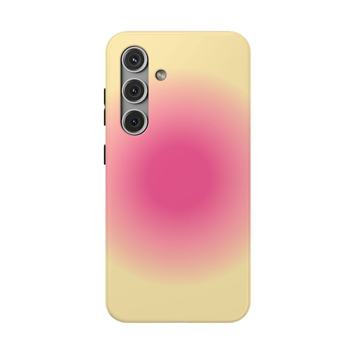 Hot Pink & Yellow Aura Samsung Case