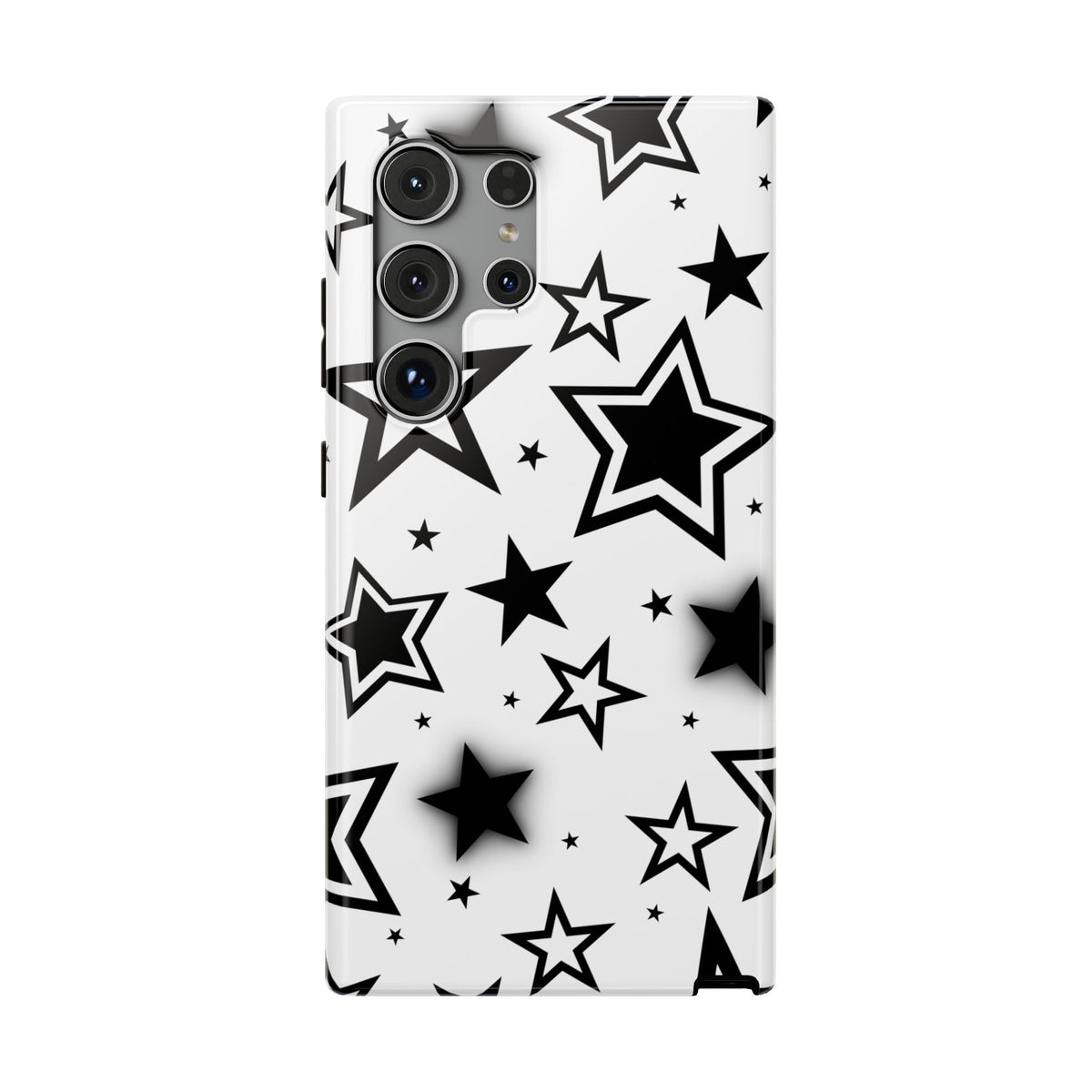 White Stardust Samsung Case