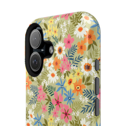 Colorful Posies iPhone Case