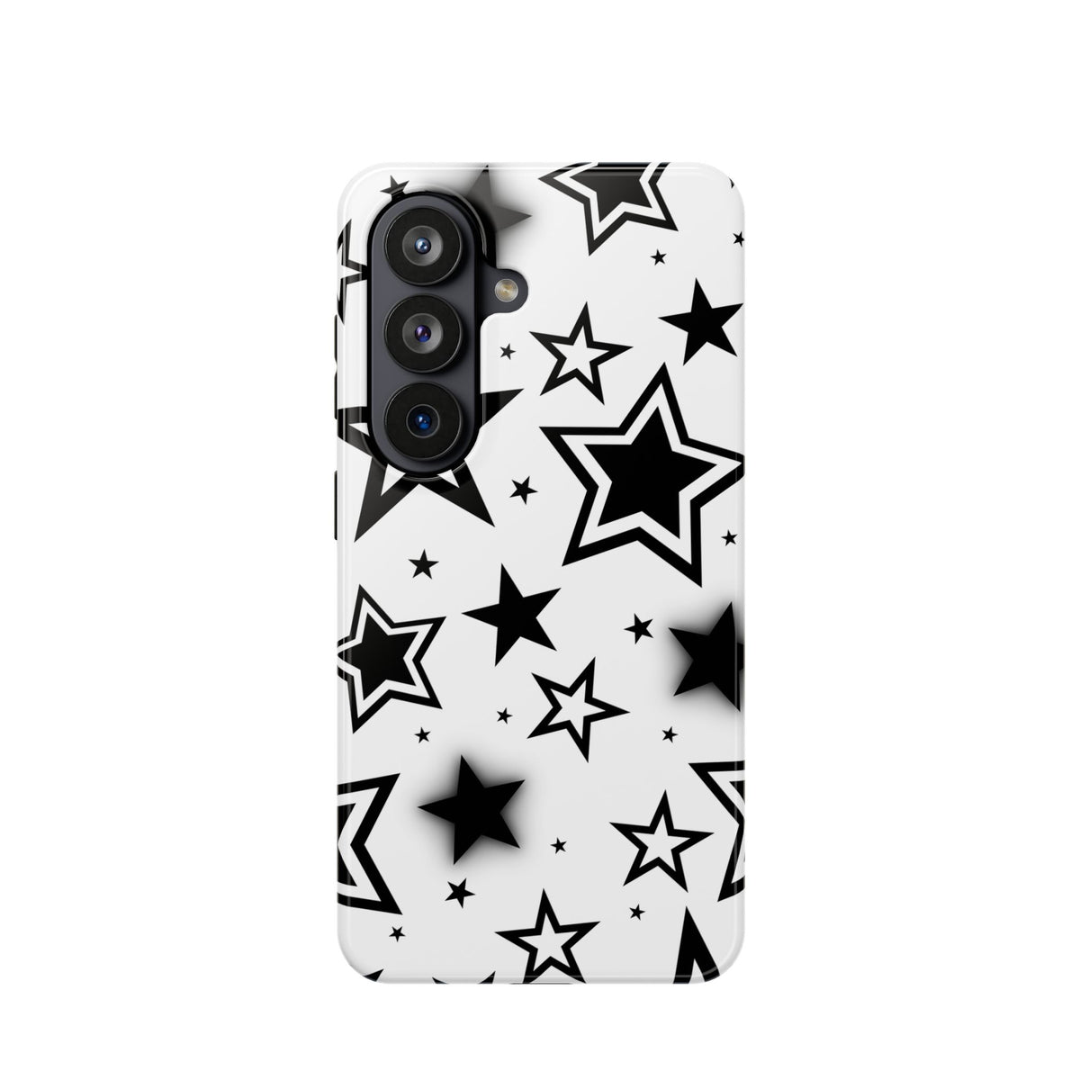 White Stardust Samsung Case