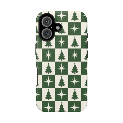 Evergreen Check iPhone Case