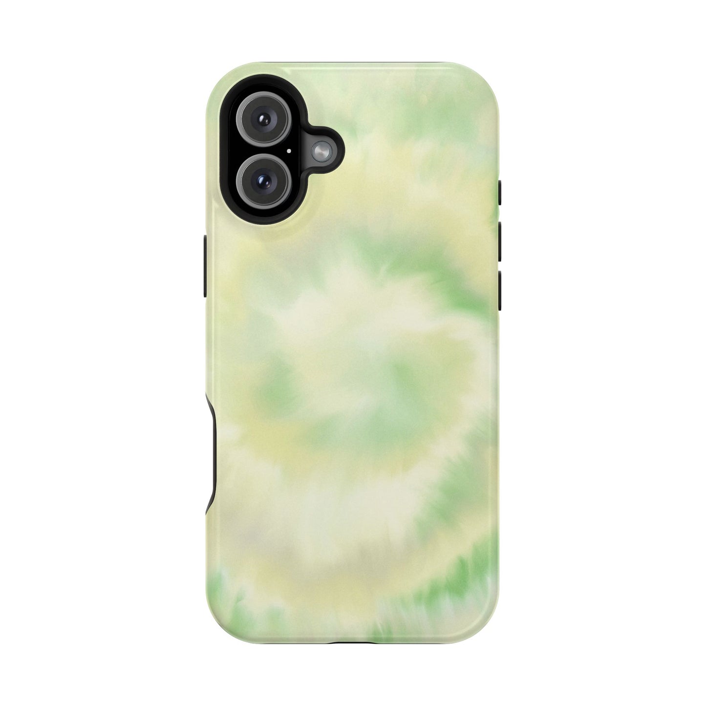 Lime Tie Dye iPhone Case