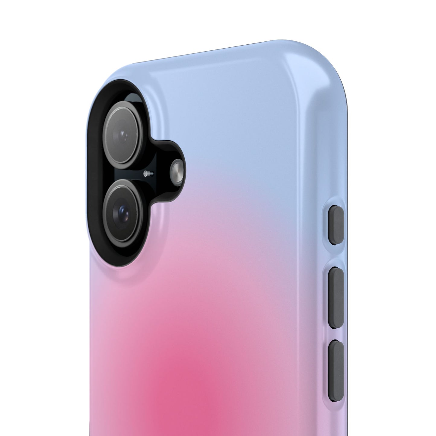 Pink & Blue Aura iPhone Case