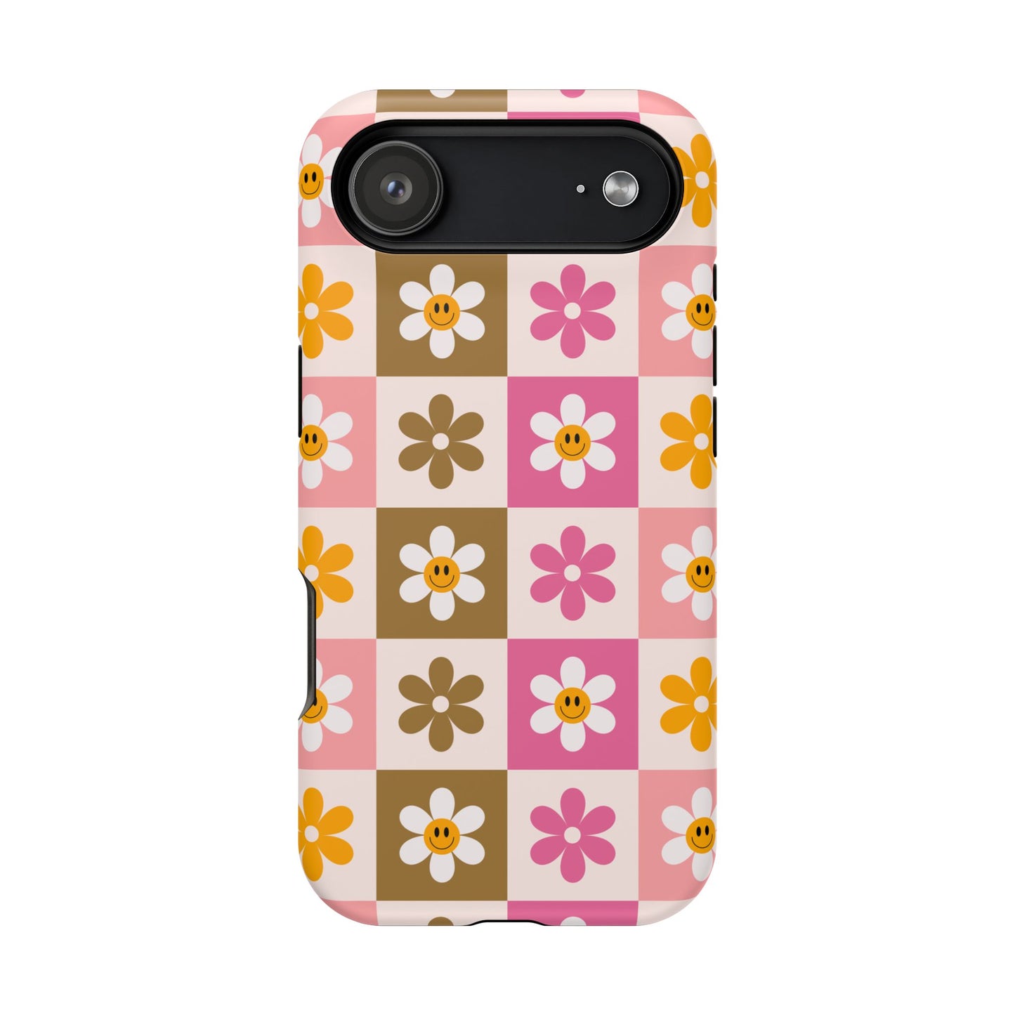 Smiley Flowers iPhone Case