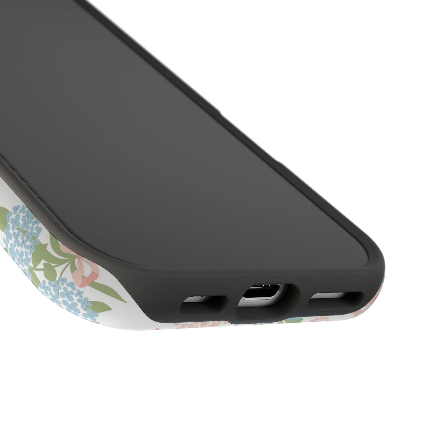 Hydrangea Bows iPhone Case