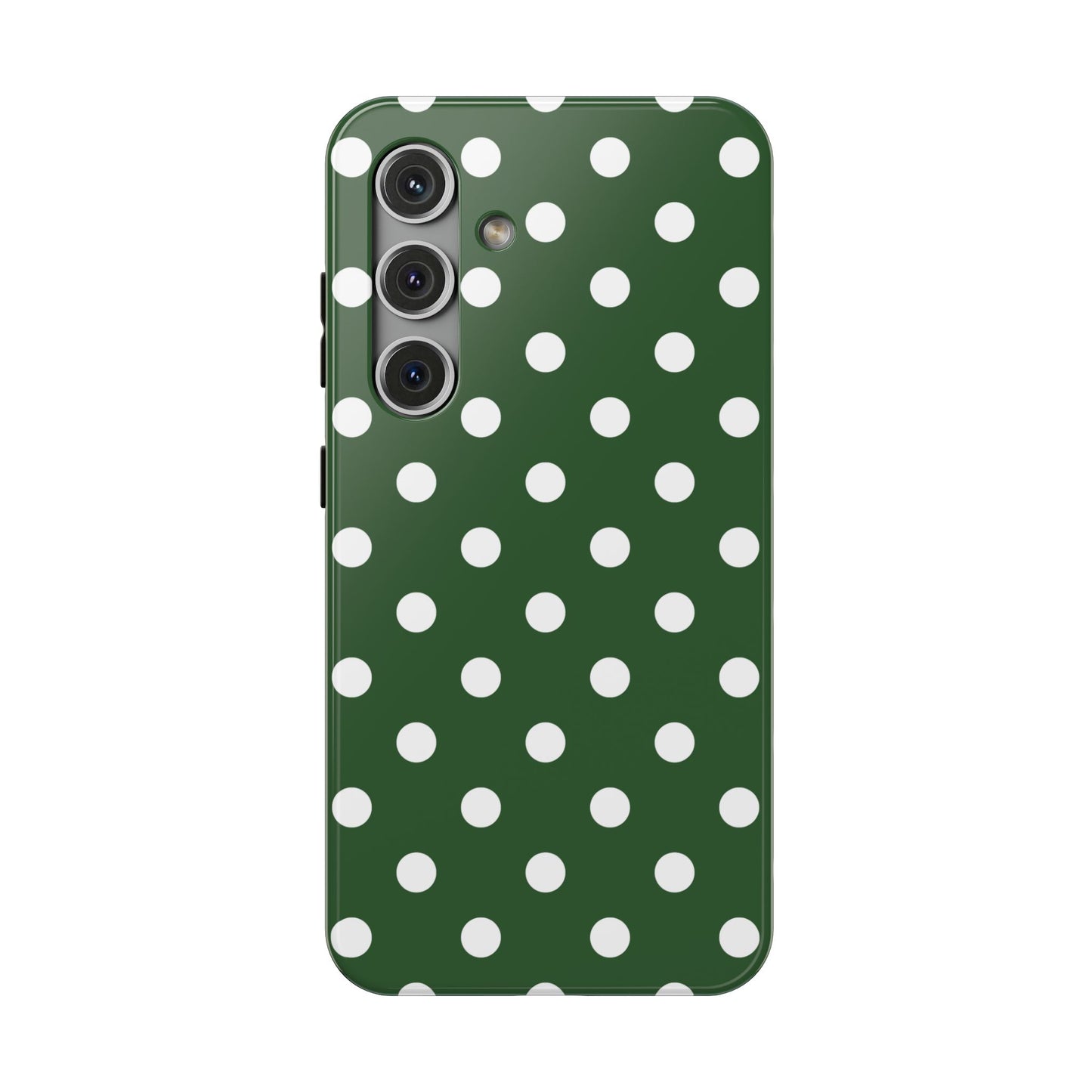 Green Polka Dots Samsung Case