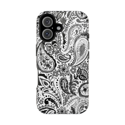 Ink Paisley iPhone Case