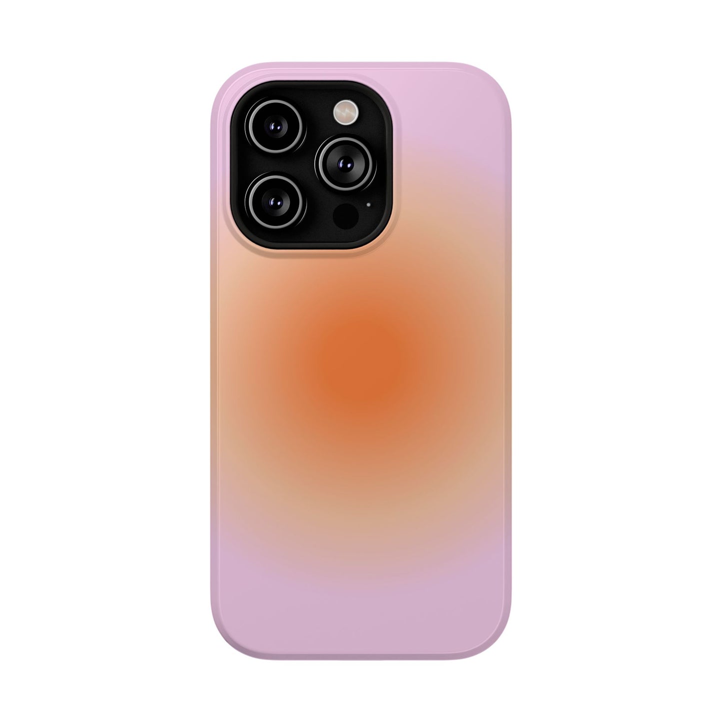 Orange & Purple Aura iPhone Case