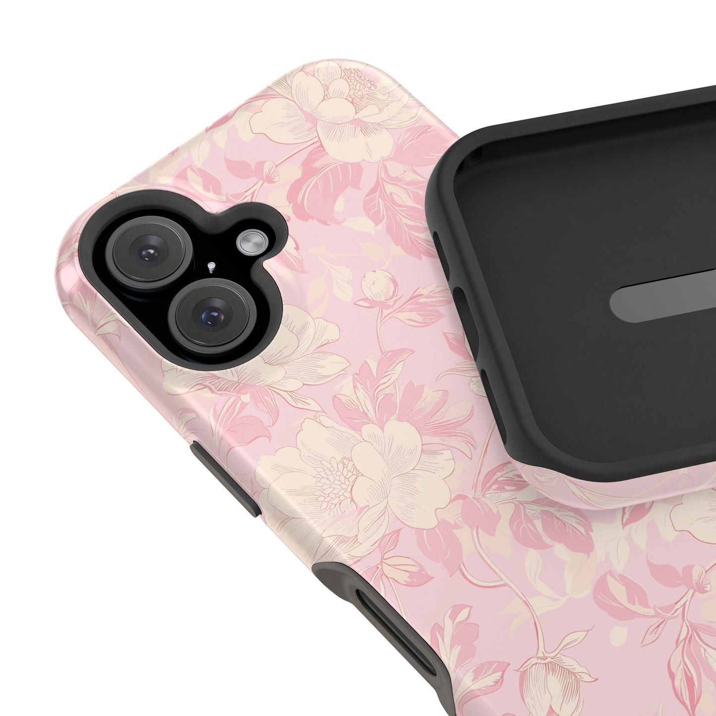 Pretty Pink Toile iPhone Case