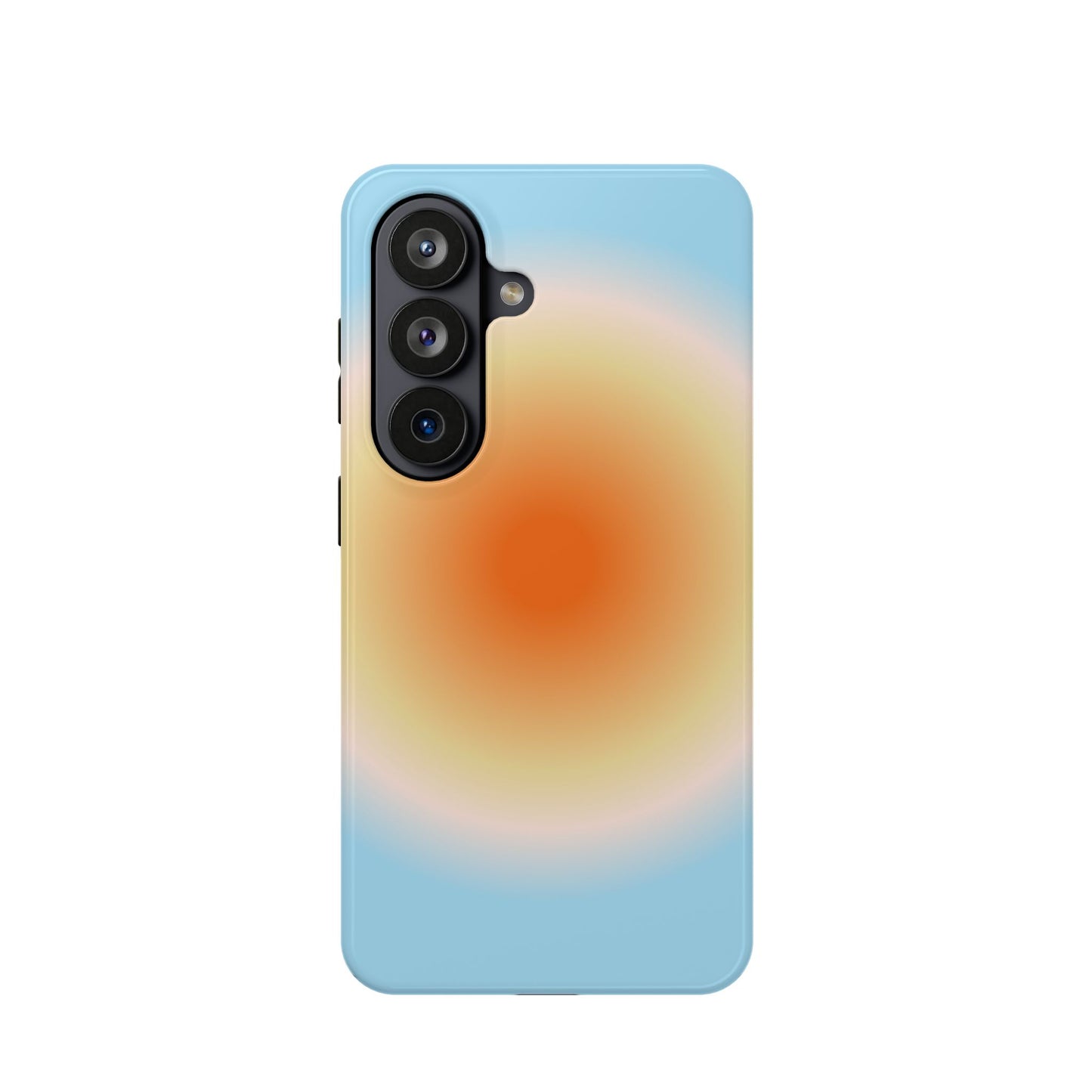 Orange & Blue Aura Samsung Case