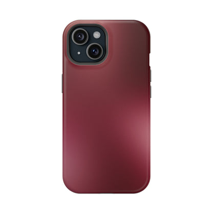 Burgundy Aura iPhone Case