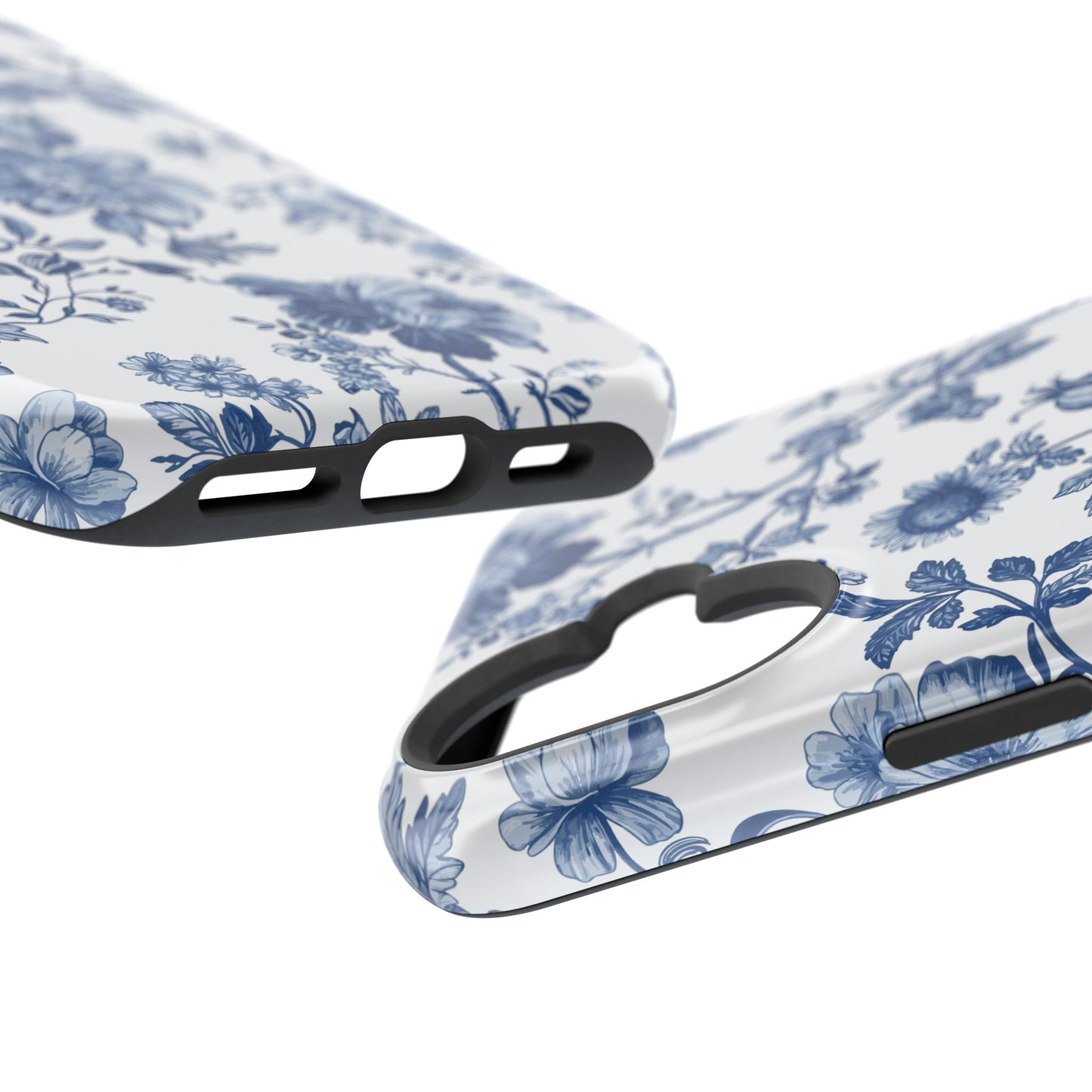 French Navy Toile iPhone Case