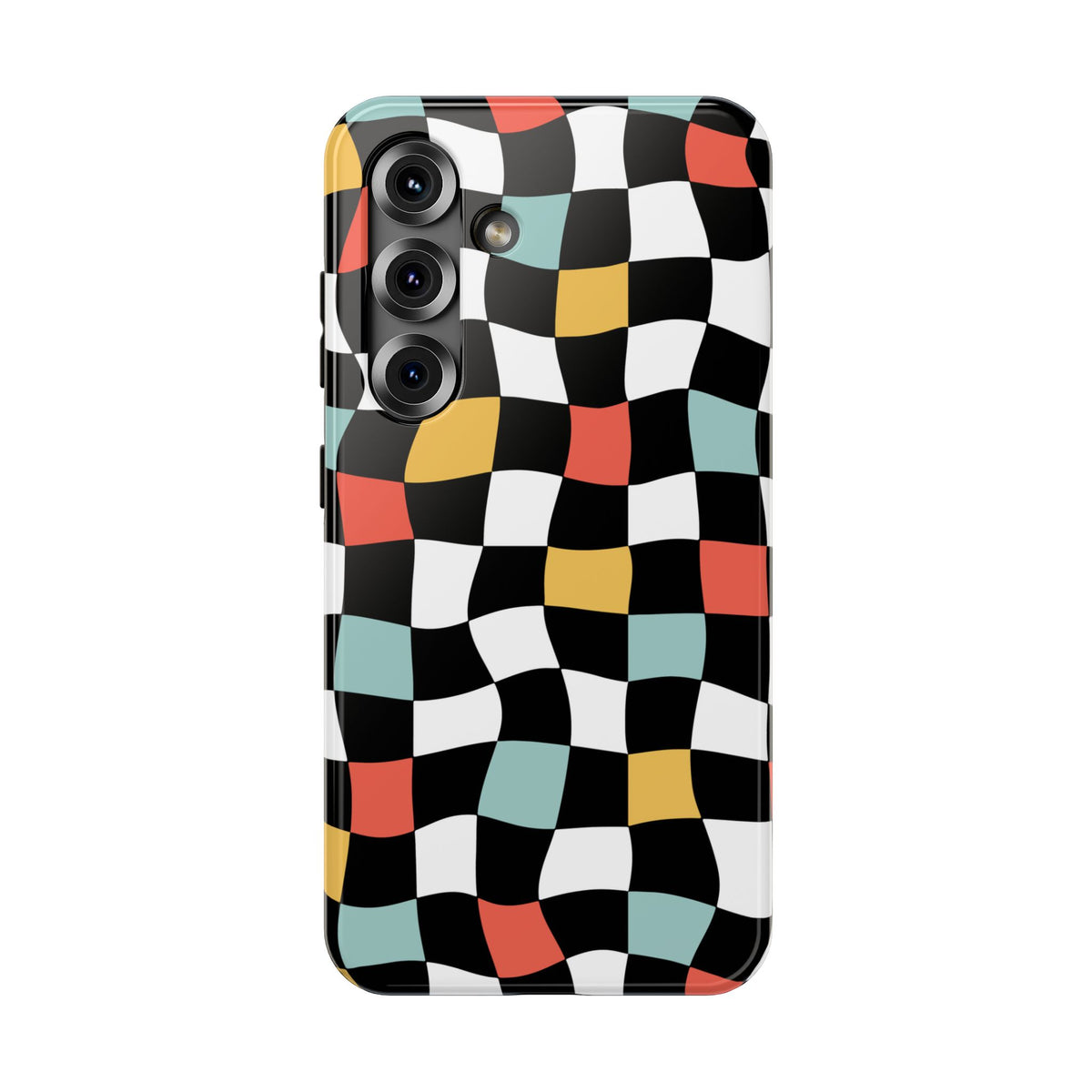 Retro Check Samsung Case