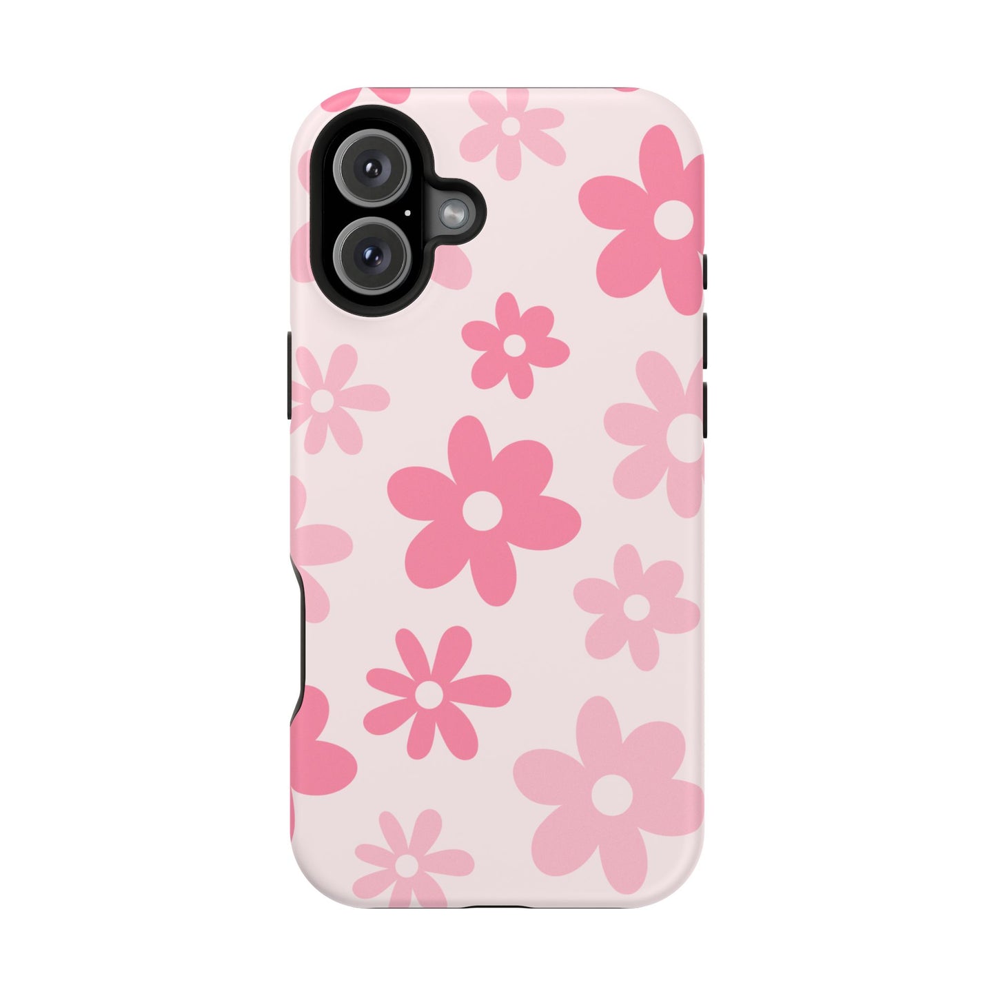 Pink Flower Power iPhone Case