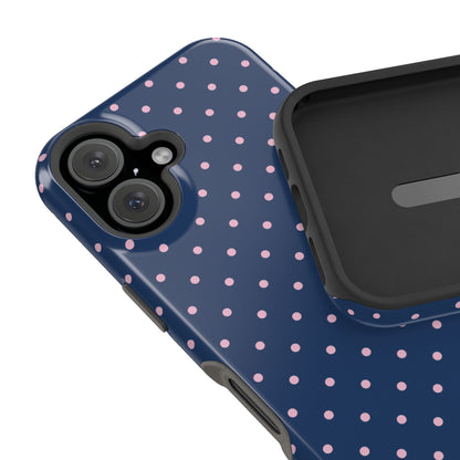 Periwinkle Mini Dots iPhone Case