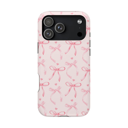 Blushing Bow iPhone Case