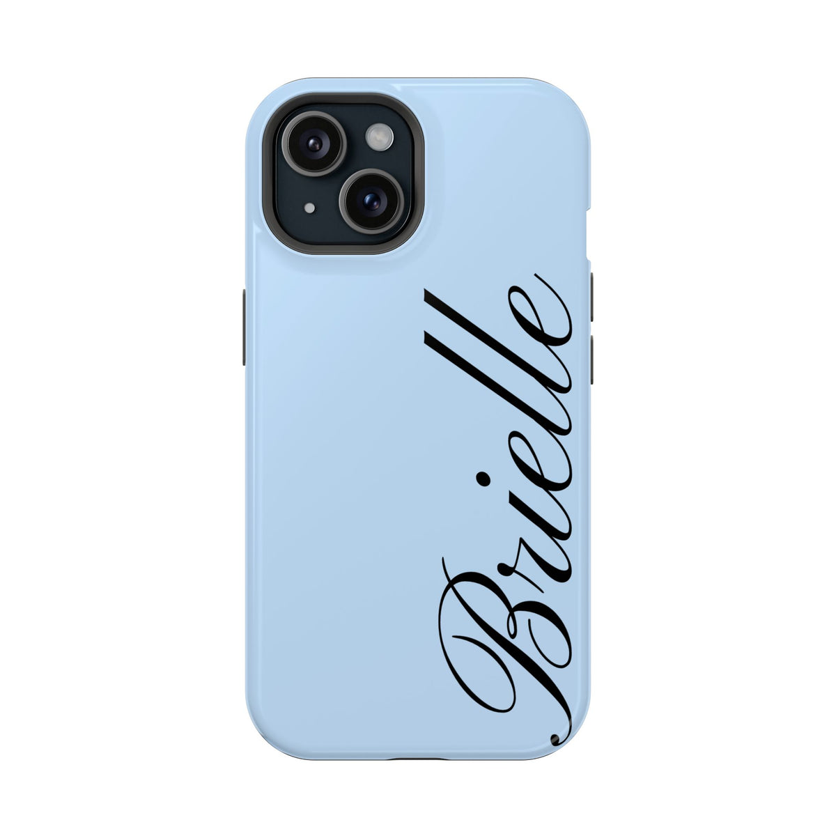 Personalized Blue iPhone Case