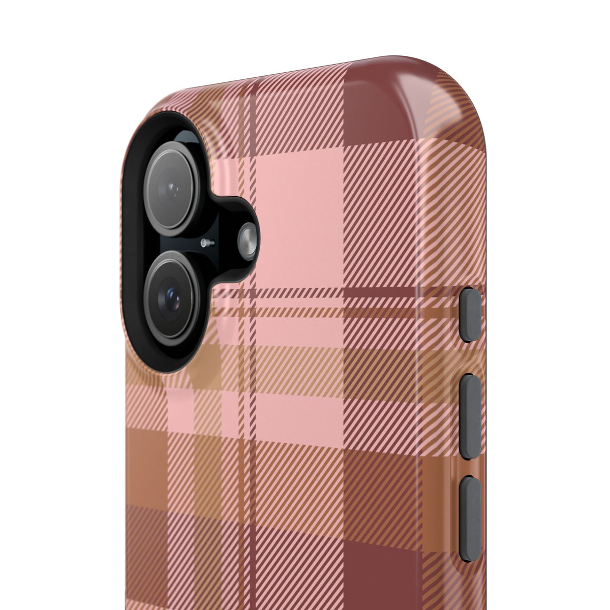 Honey Plaid iPhone Case