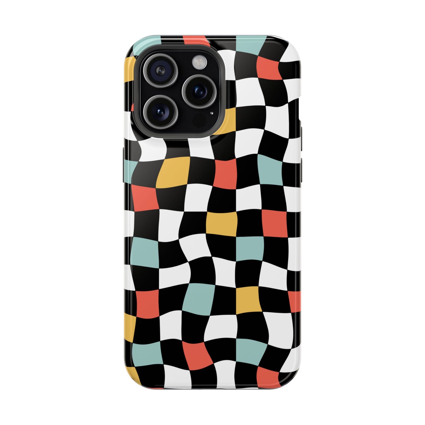 Retro Check iPhone Case