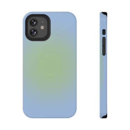Blue & Green Aura iPhone Case