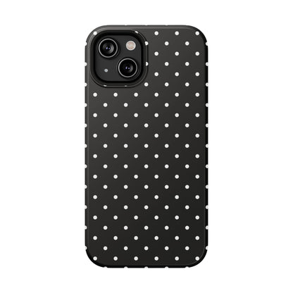 White Mini Dots iPhone Case