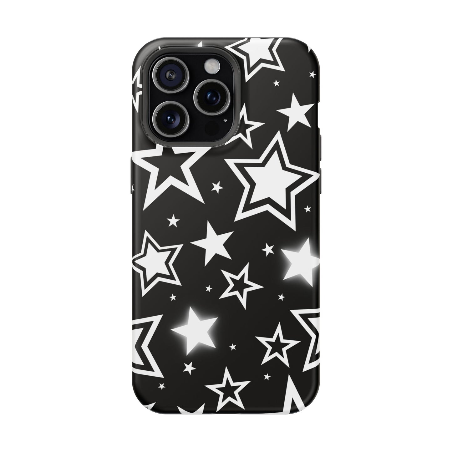 Black Stardust iPhone Case